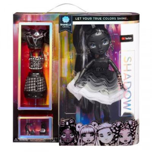 Papusa Rainbow High Shadow High Doll, Shanelle Onyx - Img 4