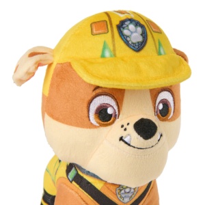 PATRULA CATELUSILOR FILMUL CU DINOZAURI PUP PALS FIGURINA DE PLUS RUBBLE - Img 7
