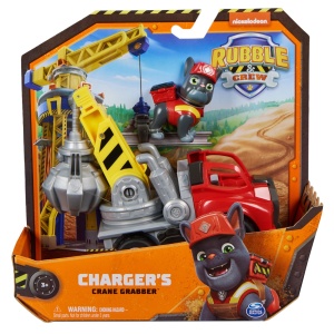 PATRULA CATELUSILOR RUBBLE SI ECHIPA VEHICUL DE BAZA CHARGER - Img 2