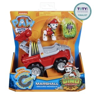 PATRULA CATELUSILOR SET VEHICUL CU CATELUS MARSHALL SI FIGURINA DINO SURPRIZA - Img 7