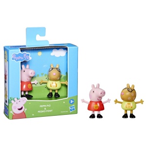 PEPPA PIG PRIETENI BUNI SET 2 FIGURINE PEPPA PIG SI PONEIUL PEDRO - Img 3