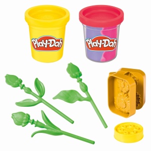 PLAY DOH SET CREATIE FLORI FLOAREA SOARELUI SI MARGARETE - Img 2
