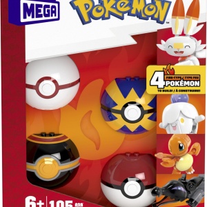 POKEMON MEGA SET 4 BILE ECHIPA DE FOC
