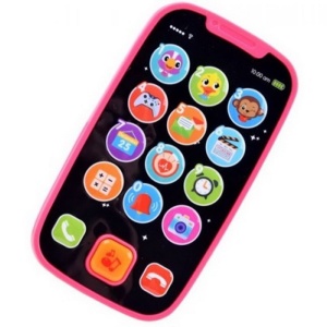 PRIMUL MEU TELEFON SMART ROZ CU MUZICA SI LUMINI - Img 2