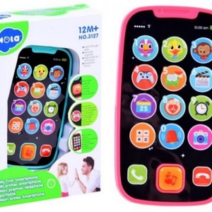 PRIMUL MEU TELEFON SMART ROZ CU MUZICA SI LUMINI - Img 5