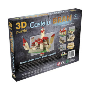Puzzle 3D Noriel-Castelul Bran,91piese - Img 2