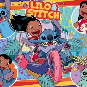 PUZZLE DISNEY STITCH 4X100 - Img 5
