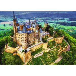 PUZZLE TREFL 1000 PREMIUM PLUS PHOTO ODYSSEY CASTELUL HOHENZOLLERN GERMANIA - Img 2