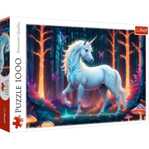 PUZZLE TREFL 1000 UNICORNUL MISTIC - Img 1