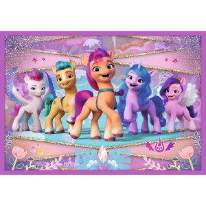 PUZZLE TREFL 10IN1 MY LITTLE PONY - PONEII STRALUCITORI - Img 4