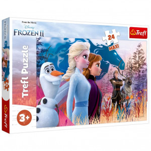 PUZZLE TREFL 24 MAXI FROZEN2 CALATORIA MAGICA - Img 2