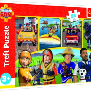 PUZZLE TREFL 24 MAXI POMPIERUL SAM