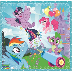 Puzzle Trefl 3 in 1, Little Pony, Ponei fericiti - Img 3