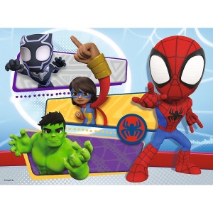 PUZZLE TREFL 30 MARVEL SPIDEY SI PRIETENII SAI UIMITORI CURAJOSUL SPIDER MAN - Img 2