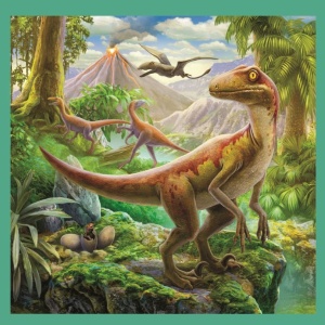 PUZZLE TREFL 3IN1 LUMEA EXTRAORDINARA A DINOZAURILOR - Img 3
