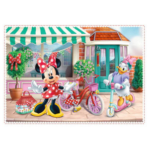 Puzzle Trefl 4 in 1 - Minnie Mouse, 12/15/20/24 piese - Img 2