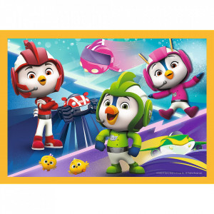 PUZZLE TREFL 4IN1 ECHIPA TOP WING IN ACTIUNE - Img 4