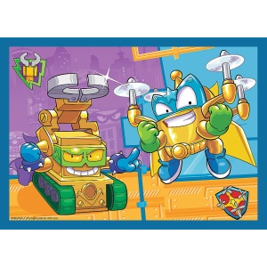PUZZLE TREFL 4IN1 SUPER THINGS SUPER ACTIUNEA - Img 2