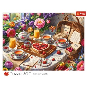 PUZZLE TREFL 500 DULCIURI PENTRU ZIUA MAMEI - Img 3