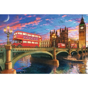 PUZZLE TREFL DIN LEMN 500+1 OBICTIVELE TURISTICE DIN LONDRA - Img 2