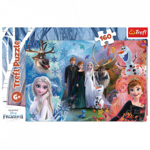 Puzzle Trefl Disney Frozen 2, Vreau sa cred in vise 160 piese - Img 3