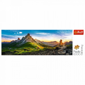 Puzzle Trefl Passo di Giau, Dolomites, 1000 piese - Img 3