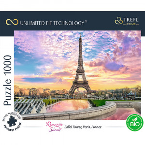 Puzzle Trefl Prime UFT - Turnul Eiffel, 1000 piese - Img 3