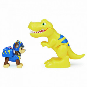 Set 2 figurine Paw Patrol Dino Rescue, Chase si Tyrannosaurus Rex - Img 4