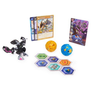 Set 3 Figurine Bakugan Evolutions Starter Pack Batrix Ultra, Griswing si Neo Trox - Img 2