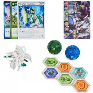 Set 3 Figurine Bakugan Legends Starter Pack - Krakelios Ultra, Centipod si Maxodon - Img 2