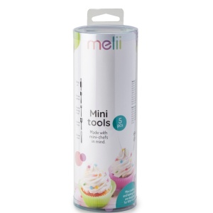 SET 5 PIESE MINI USTENSILE BAKING, MELII, COLORATE