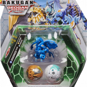 Set Bakugan Geogan Rising, Starter Pack - Dragonoid Ultra,Falcron,Ferascal - Img 1