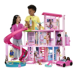 Set de Joaca Barbie Estate, Casa de Vis cu Spatii Personalizate si 75 de Accesorii - Img 5