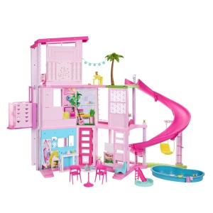 Set de Joaca Barbie Estate, Casa de Vis cu Spatii Personalizate si 75 de Accesorii - Img 2