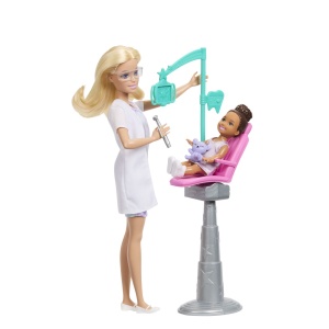 Set de joaca Barbie You can be - Dentist, blonda - Img 6