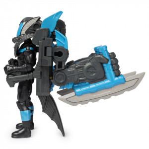 Set de joaca Batman,The caped crusader - Mega gear, Nightwing, cu accesorii, 10 cm - Img 3