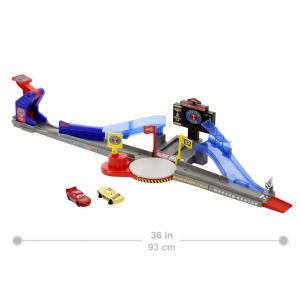 Set de joacă Cars, pistă de curse Piston Cup, masinuta inclusă, multicolor, 93x35.5x7.5cm - Img 8