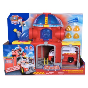 Set de Joaca Paw Patrol, Fire Rescue cu Accesorii si Figurina Marshall