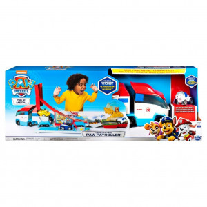 Set de joaca Paw Patrol - Launch'n Haul Paw Patroller, vehicul cu pista de lansare - Img 6