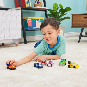 Set de joaca Paw Patrol - Movie Vehicles, 6 masinute metalice - Img 5