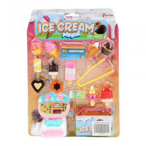 Set de joaca Toi Toys magazinul de inghetata, Multicolor, 3 ani - Img 2