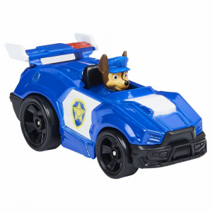 Set figurina cu vehicul Paw Patrol True Metal -The Movie, Chase,7cm - Img 2