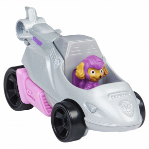 Set figurina cu vehicul Paw Patrol True Metal -The Movie, Skye,7cm - Img 2
