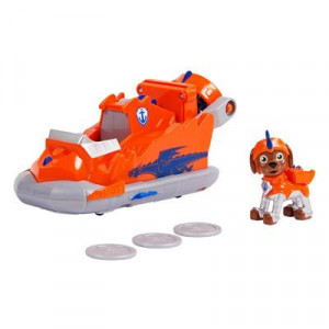 Set Figurina cu Vehicul Transformabil Paw Patrol - Rescue Knights Zuma - Img 3
