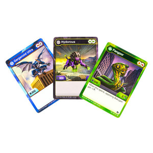 Set Incepător Bakugan cu 3 piese - Aquas Garganoid, Ventus Fangzor, Darkus Hydorous - Img 3
