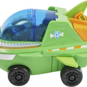 Set Paw Patrol, Vehicul cu peste ferastrau Aqua Pups si figurina Rocky - Img 4