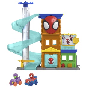 SPIDEY SI PRIETENII LUI UIMITORI MARVEL SUPER ROLLERS SET DE JOACA WEBCITY - Img 2