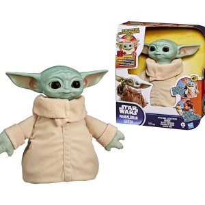 STAR WARS MADALORIAN SI GROGU FIGURINA INTERACTIVA ACTION BUDDY GROGU CU SUNETE 25CM - Img 2