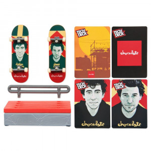 TECH DECK PACHET CU OBSTACOL FINGERBOARD JAMES - Img 3