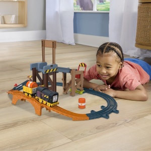 THOMAS SET DE CONSTRUCTIE RIDICA SI INCARCA MARFA CU DIESEL - Img 3